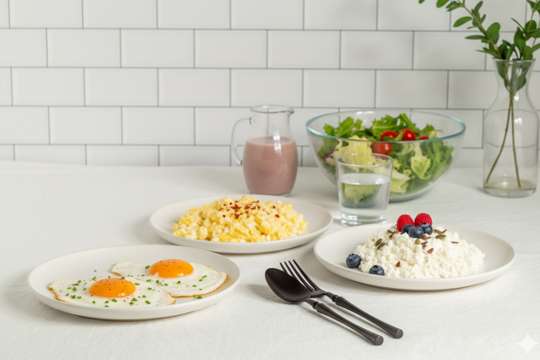 Whole Eggs vs. Egg Whites vs. Cottage Cheese: Best High-Protein Breakfast for Fat Loss?