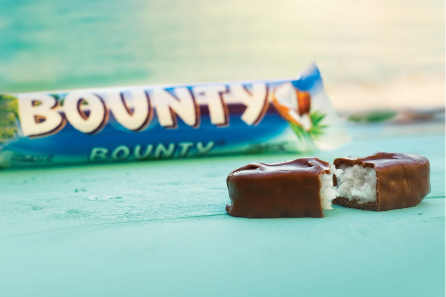 Bounty coconut chocolate bar