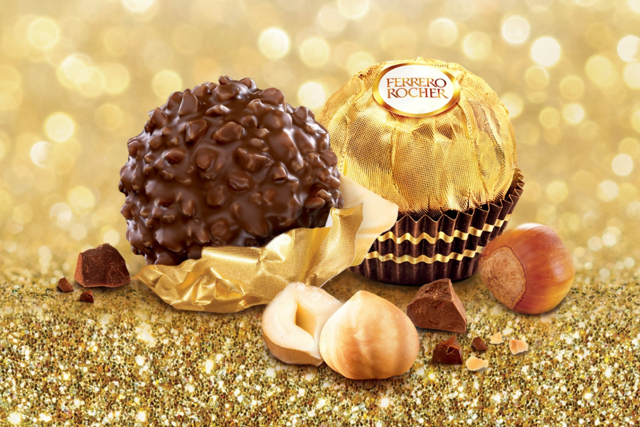 Ferrero Rocher hazelnut chocolates
