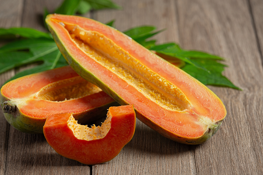Fresh papaya